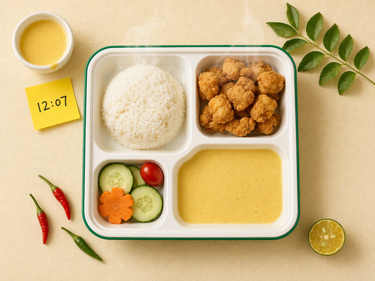 Nasi Ayam Buttermilk